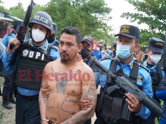 Fotos: Así desmantelaron el supuesto narcolaboratorio de la Mara Salvatrucha en San Pedro Sula