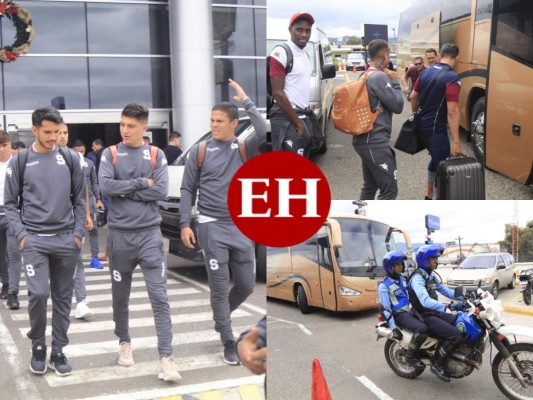 FOTOS: Saprissa llega a Honduras para amargarle la fiesta a Motagua en la final