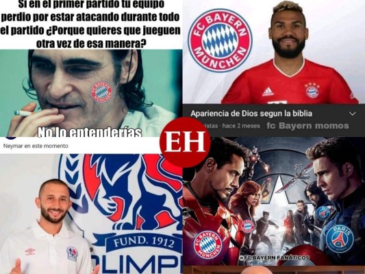 Los memes que dejó la clasificación del PSG ante el Bayern Múnich