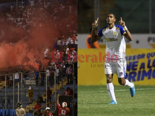 10 fotos que resumen el duelo Olimpia vs Marathón en la jornada 12 del Clausura