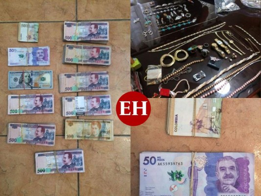 Fajos de billetes y cuantiosas joyas hallan a socios de los Valle (FOTOS)