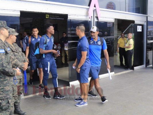 FOTOS: Así regresó Motagua a Tegucigalpa tras el empate en El Salvador