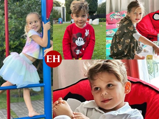 ¡Cómo han crecido Lucy y Nicholas! Los mellizos de Enrique Iglesias y Anna Kournikova cumplen 4 años