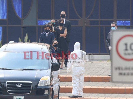 FOTOS: Con ceremonia fúnebre despiden restos del expresidente Rafael Leonardo Callejas