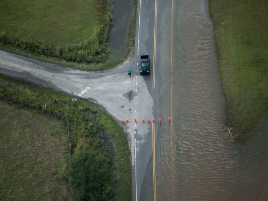 Las imágenes que muestran el desastre dejado por huracán Florence en las Carolinas