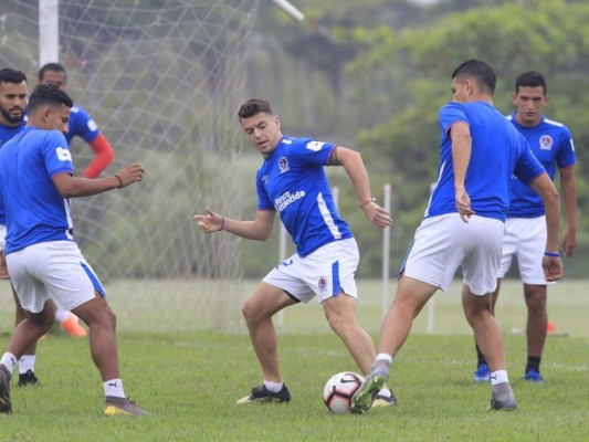 FOTOS: Olimpia entrena pensando en vencer a Saprissa por la ida de las semifinales de Liga Concacaf