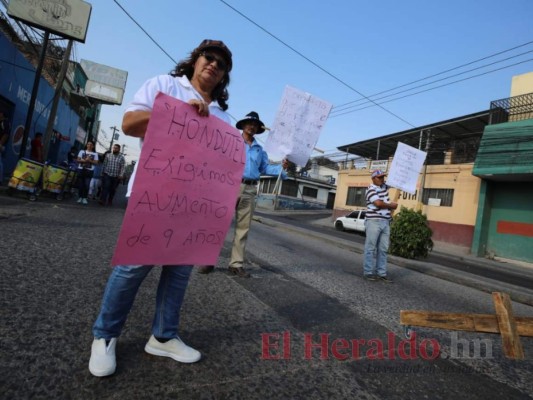 FOTOS: Las exigencias de los hondureños en el Día del Trabajador