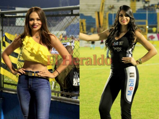 Belleza hondureña adorna estadios durante jornada 17 del Clausura