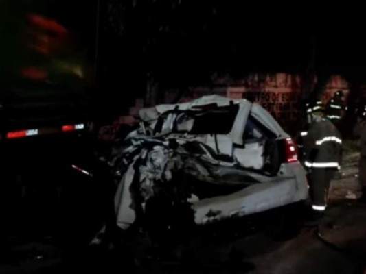 Lo que se sabe del fatal accidente que dejó tres niñas muertas en San Pedro Sula