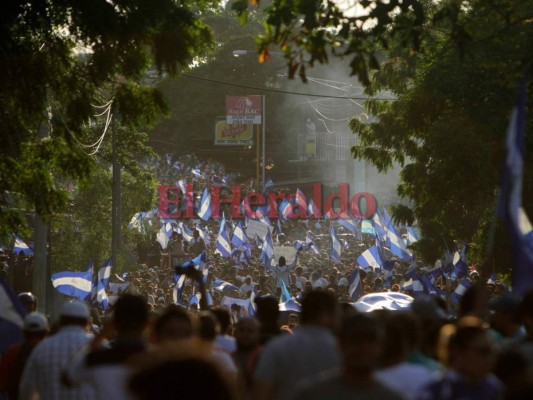 Mega marcha en Nicaragua por la renuncia de Daniel Ortega