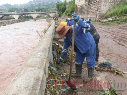 FOTOS: Las huellas de Eta en la capital que reviven la pesadilla del huracán Mitch