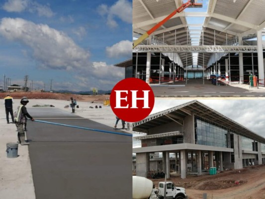 FOTOS: Así avanza la construcción del aeropuerto de Palmerola