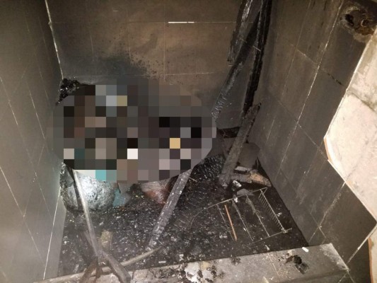 FOTOS: La escena del incendio que cegó la vida de una madre y dos niños