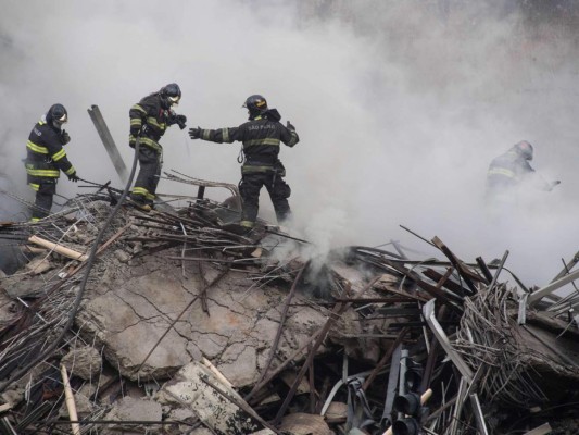 Impactantes imágenes del colapso de un edificio en Brasil