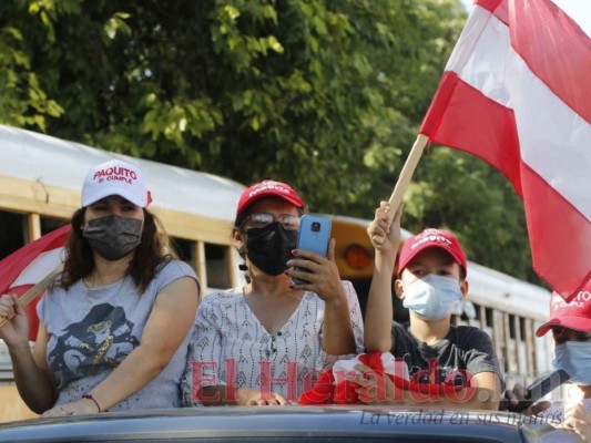 Así fue la caravana en honor a Francisco 'Paquito' Gaitán, alcalde de Cantarranas