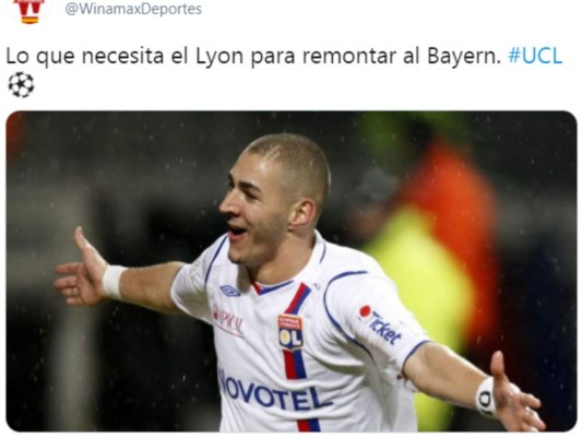 Los divertidos memes que dejó la victoria 3-0 del Bayern sobre el Lyon