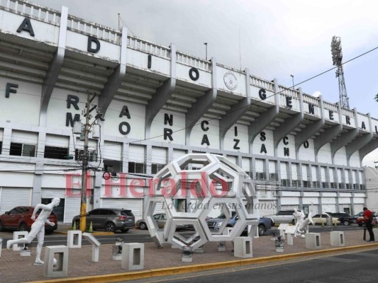 Así luce el Estadio Morazán a pocos días de la final Real España-Olimpia (Fotos)