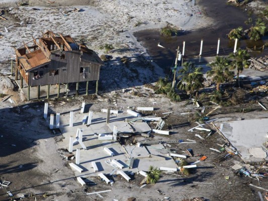 Los daños 'apocalípticos' que dejó Michael en Panhandle, Florida