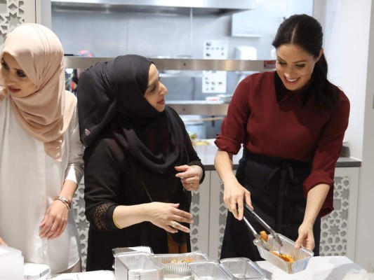 La Duquesa de Susex, Meghan Markle muestra sus dotes en la cocina