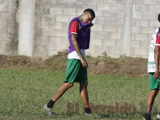 FOTOS: Así le fue a Henry Figueroa en su primer entrenamiento con Marathón