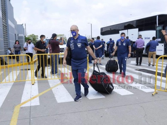 ¡Ilusión total! Honduras partió a Denver para sorprender a Estados Unidos (Fotos)