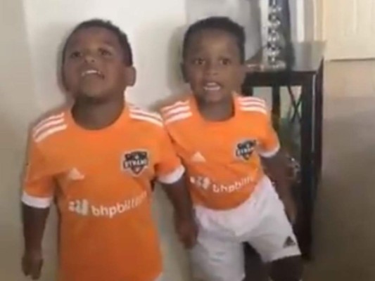 José y Jaden García siguen los pasos de su padre Boniek García en el Houston Dynamo (FOTOS)