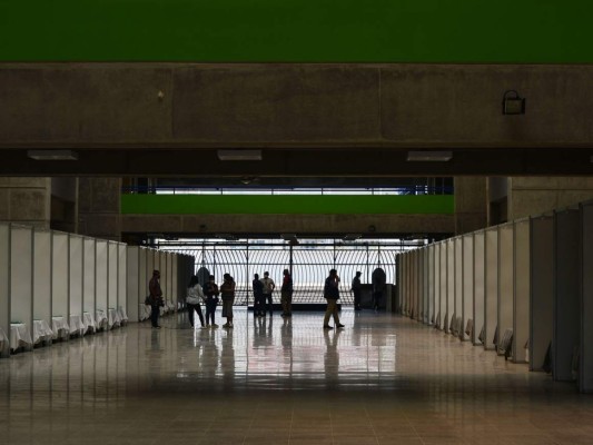 Así es la sala de aislamiento del Palacio de Deportes UNAH para pacientes con Covid-19