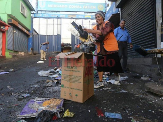 Más de 100 toneladas de basura dejó la Navidad en las calles capitalinas