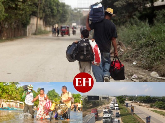 FOTOS: Inician las evacuaciones en la zona norte por ingreso de Iota