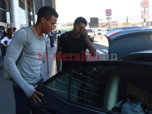 FOTOS: Así llegaron los primeros legionarios convocados por Fabián Coito para la Selección de Honduras