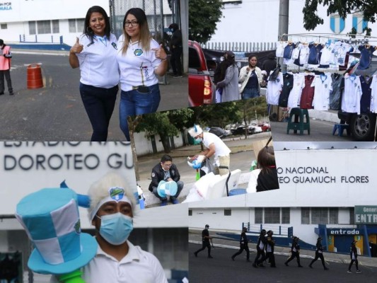 ¡Llenazo en la final! Aficionados del Comunicaciones abarrotarán el Doroteo Flores en la final ante Motagua