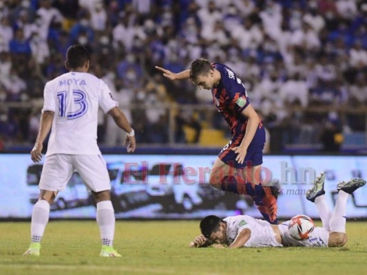 No se vio: Desorden, frustración y disputas en goleada de USA a Honduras