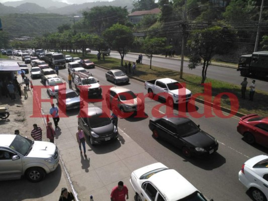 Estas son las zonas obstruidas por el paro nacional de transporte en Honduras