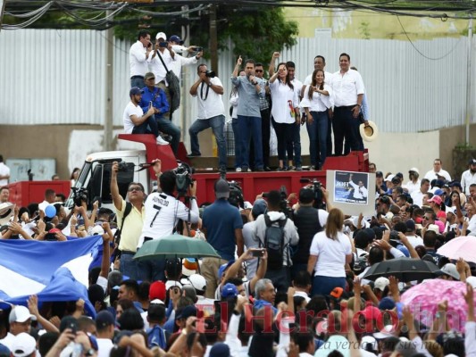 FOTOS: Así fue la Marcha por la paz en la capital de Honduras