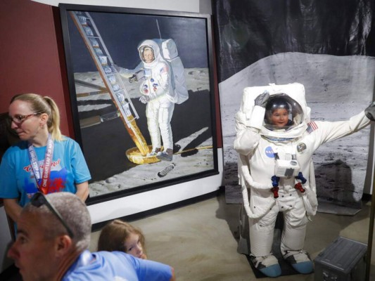 FOTOS: Así vive EE UU el 50 aniversario de la llegada del hombre a la Luna