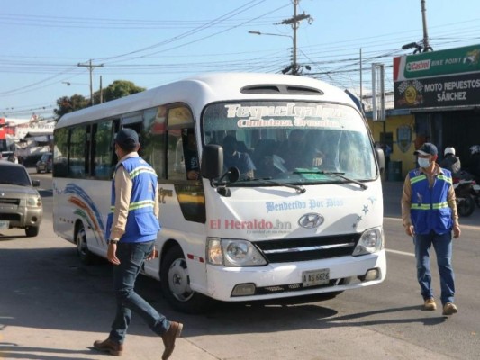 Operativos controlan las salidas de la capital previo a la Semana Morazánica