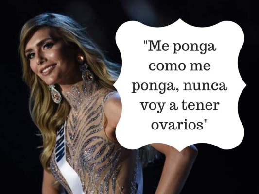 Ángela Ponce: Las 10 frases que marcaron la participación de Miss España en Miss Universo 2018  