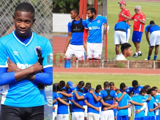 Así transcurrió el entrenamiento de Olimpia la mañana de este martes