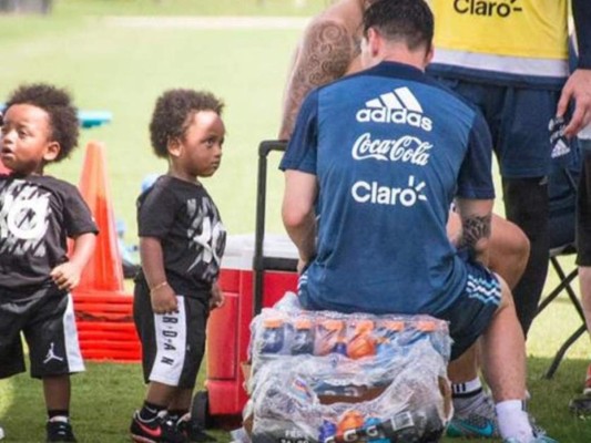 José y Jaden García siguen los pasos de su padre Boniek García en el Houston Dynamo (FOTOS)