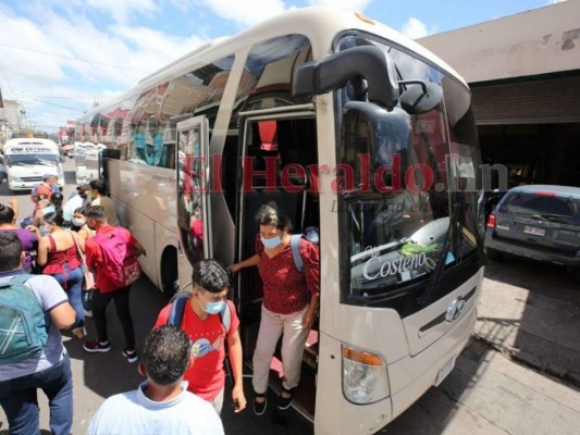 Caravanas vehiculares y operativos: capitalinos vuelven tras Feriado Morazánico