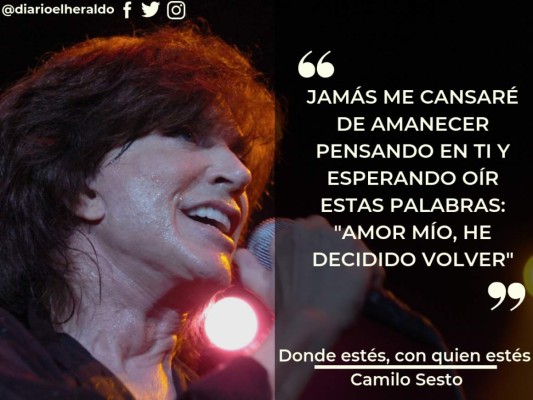 Camilo Sesto: Las frases de sus canciones que enamoraron generaciones