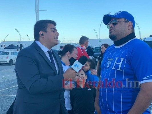 La fiesta catracha en el BMO Field durante el Honduras - Canadá (Fotos)