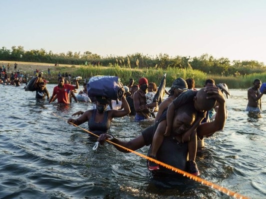 Las imágenes más impactantes de la crisis migratoria de haitianos en la frontera de EE UU