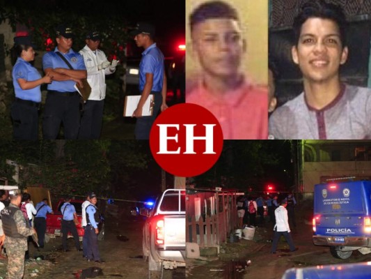 FOTOS: Horrenda escena de masacre que dejó cuatro muertos en la Sandoval Sorto