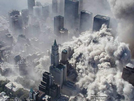 Fotos inéditas del ataque terrorista del 9/11