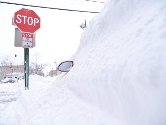 Las imágenes más impresionantes de la nevada en Nueva York