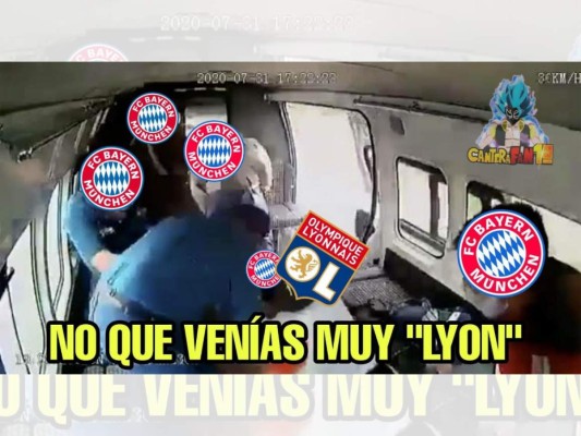 Los divertidos memes que dejó la victoria 3-0 del Bayern sobre el Lyon