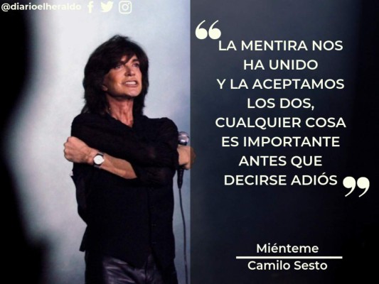 Camilo Sesto: Las frases de sus canciones que enamoraron generaciones