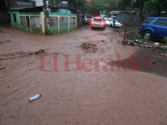 Imágenes de las inundaciones en la capital de Honduras