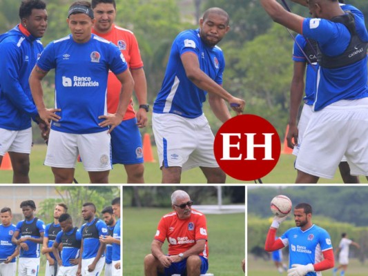 FOTOS: Así fue el entreno de Olimpia este martes, pensando en los Lobos de la UPNFM